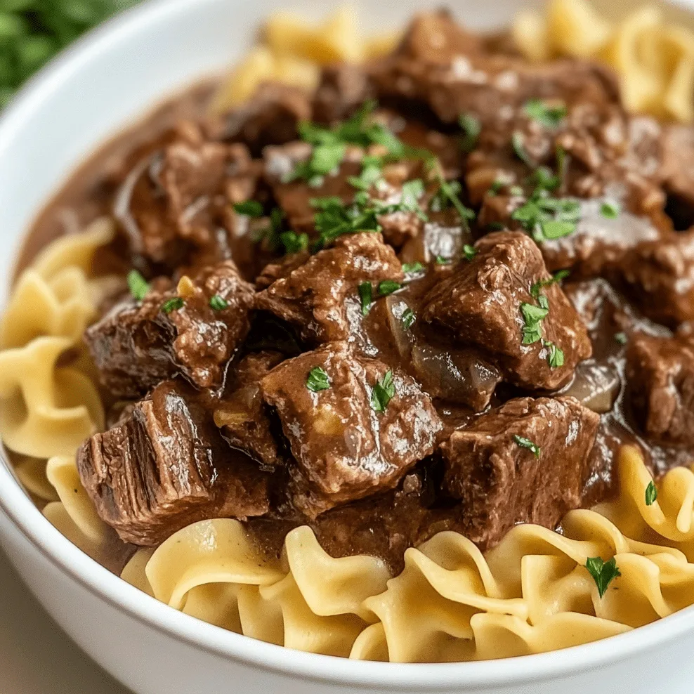 Easy Crockpot Beef Tips and Noodles – 5 Savory Ways