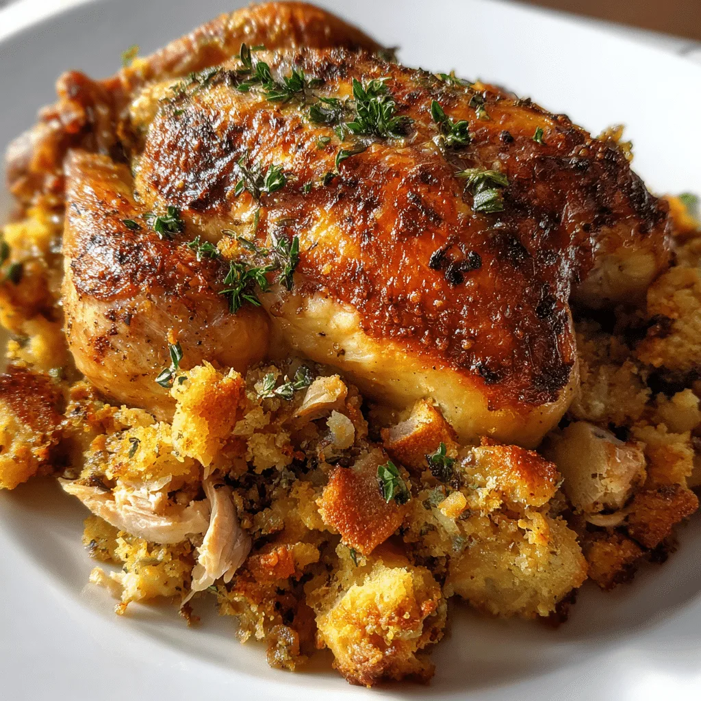 Slow Cooker Chicken and Stuffing Recipe in Crockpot