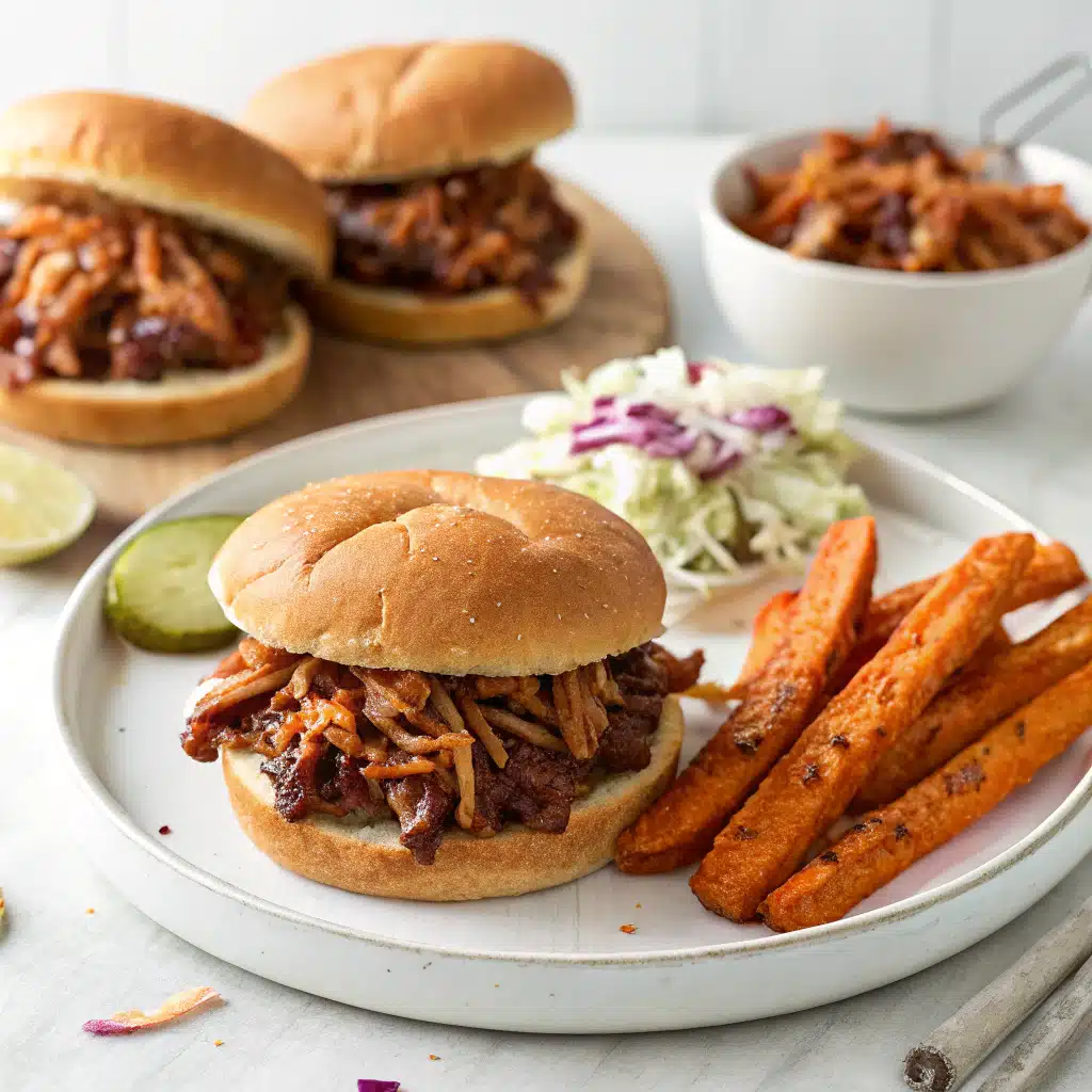 Slow Cooker Cowboy BBQ Sandwiches Recipe