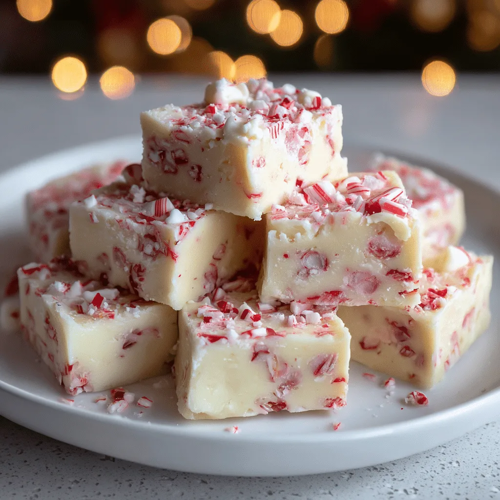 A festive no-bake fudge made easily in a slow cooker, perfect for the holiday season. This pepperminty tre