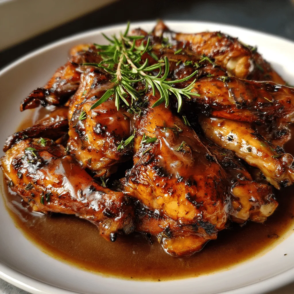 Smothered turkey wings recipe for Thanksgiving dinner