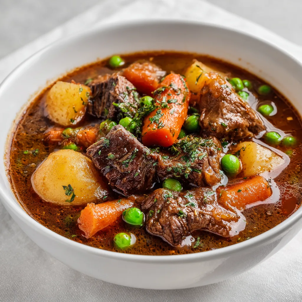 Comforting Crockpot Beef Stew is my cold-night love language