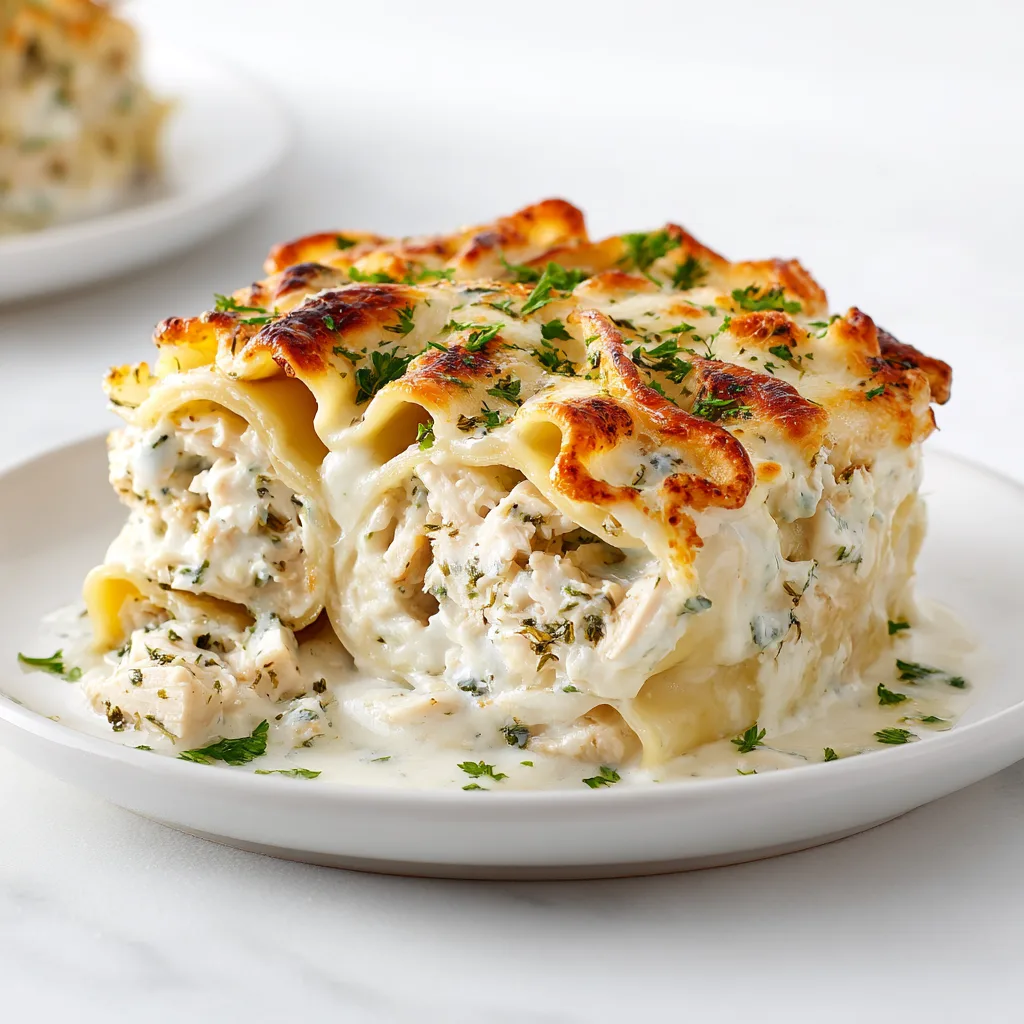 crockpot chicken alfredo lasagna roll ups, slow cooker chicken alfredo, 