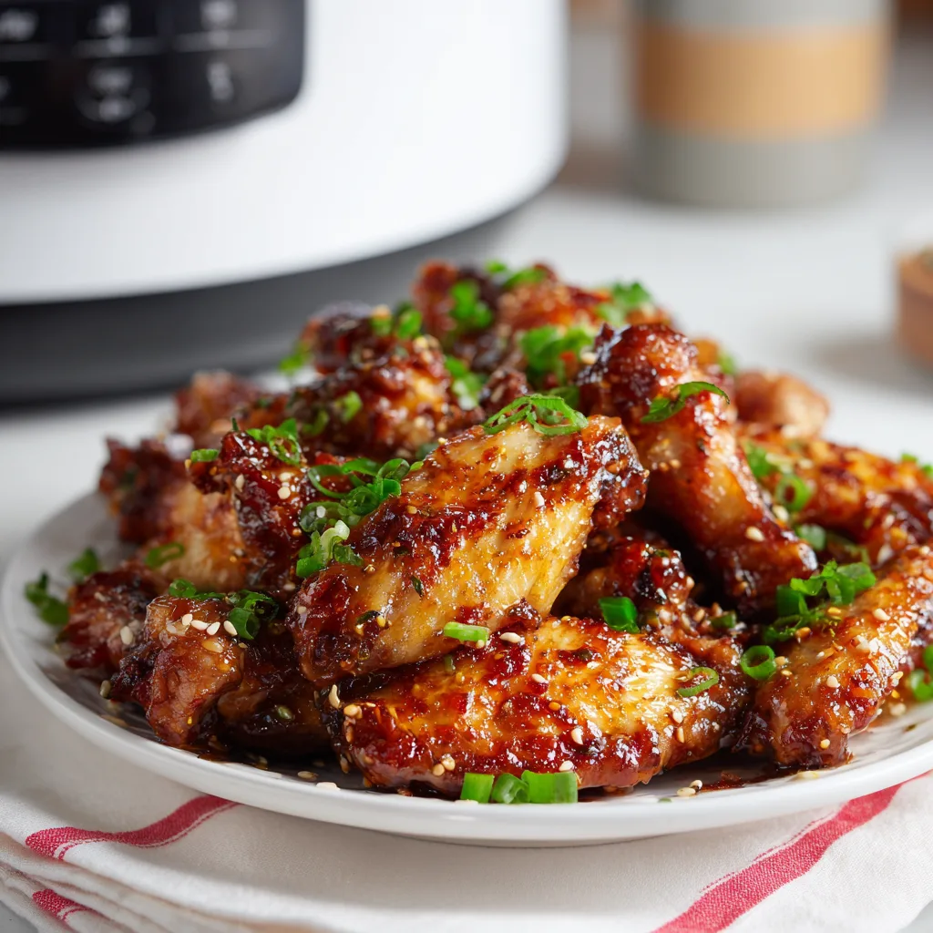 Crockpot Sweet and Spicy Honey Garlic Wings: Easy Wins