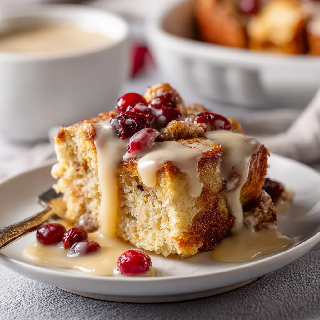 How to Serve Slow Cooker Eggnog Bread Pudding for Maximum Enjoyment
