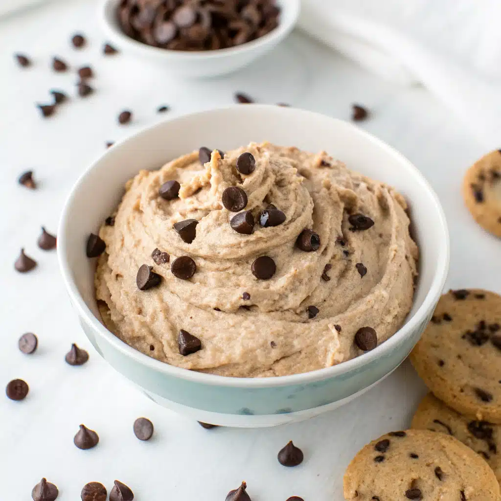 Whipped Chocolate Chip Cookie Dough Dip: 7-Minute Sensation