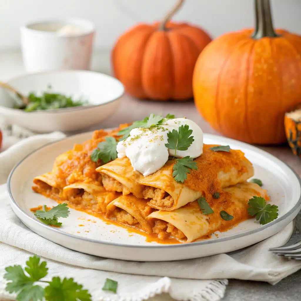 Creamy Chicken Pumpkin Enchiladas: Irresistible Secrets