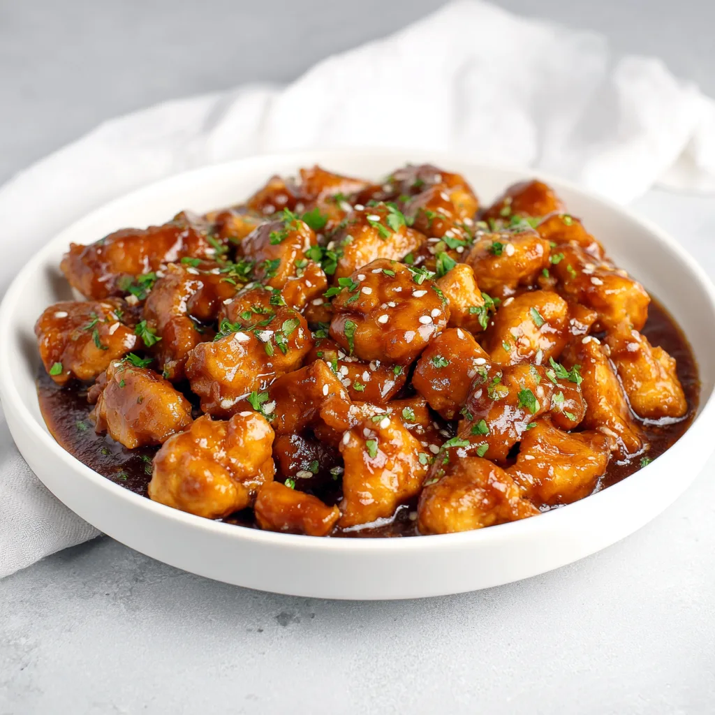 3-Ingredient Orange Chicken