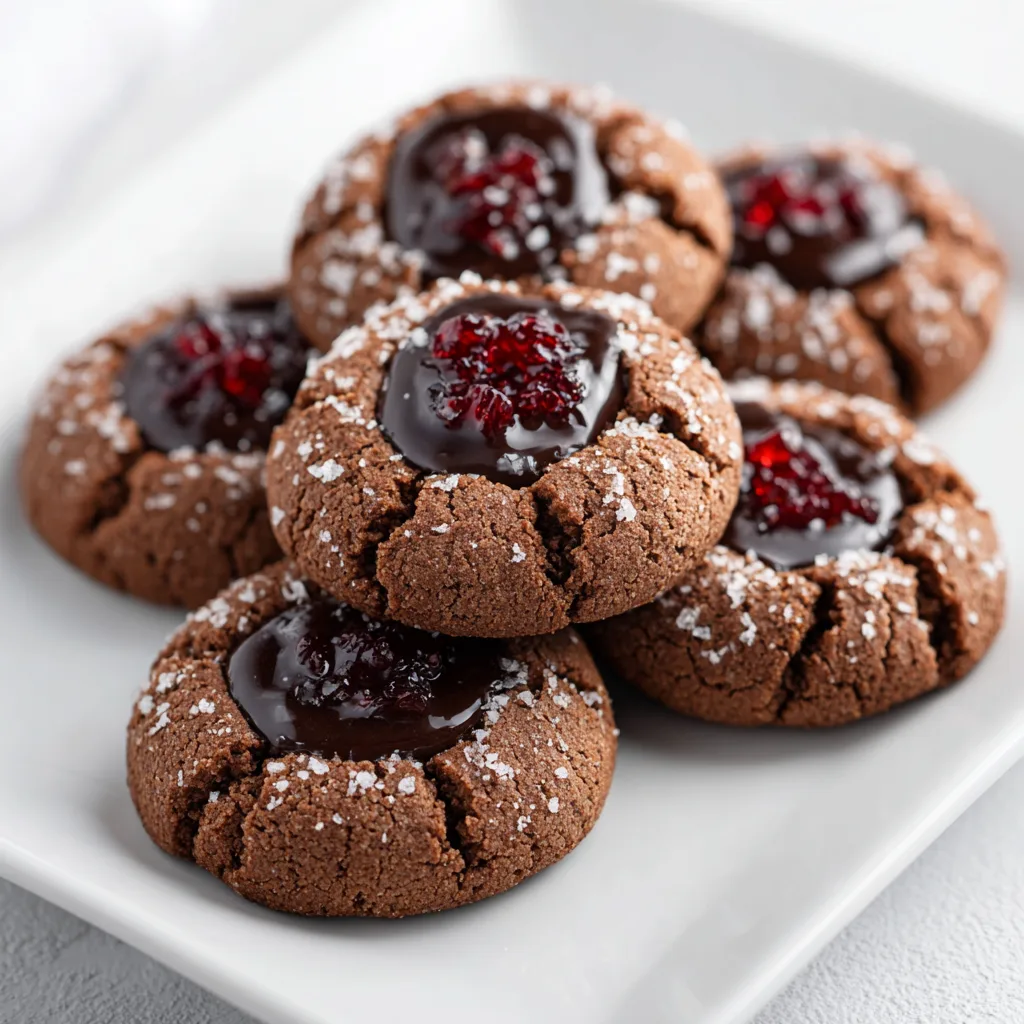 How to Serve Chocolate Thumbprint Cookies for Maximum Enjoyment
