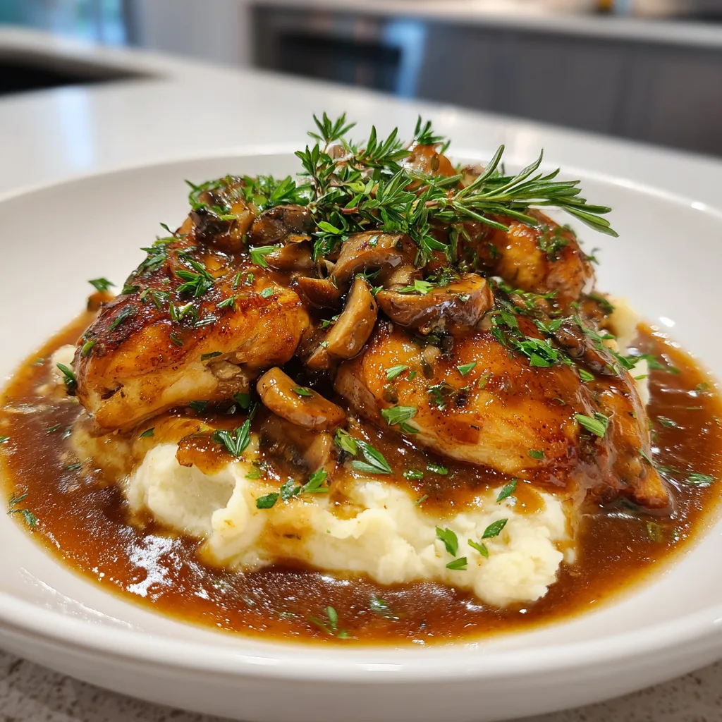 Crockpot Chicken & Gravy