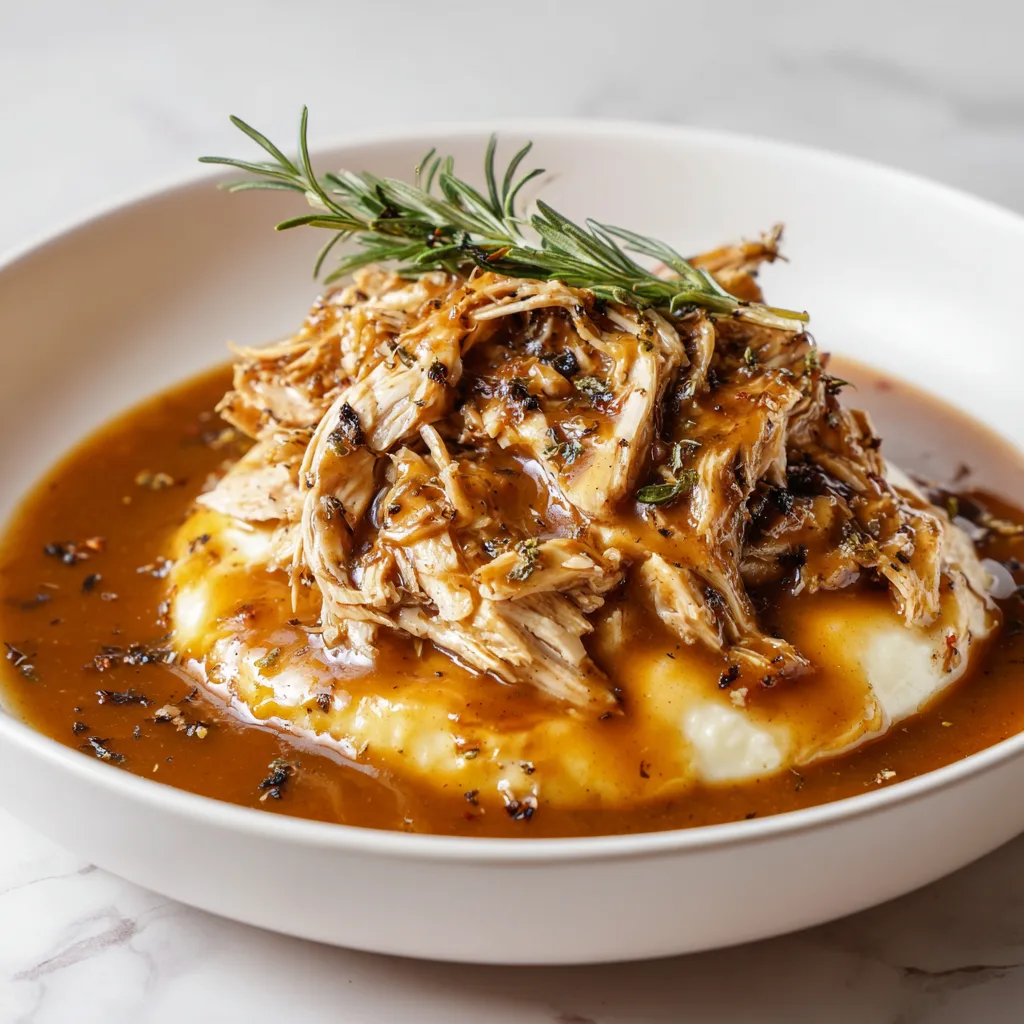 Crockpot Chicken & Gravy – Irresistible Cozy Creaminess