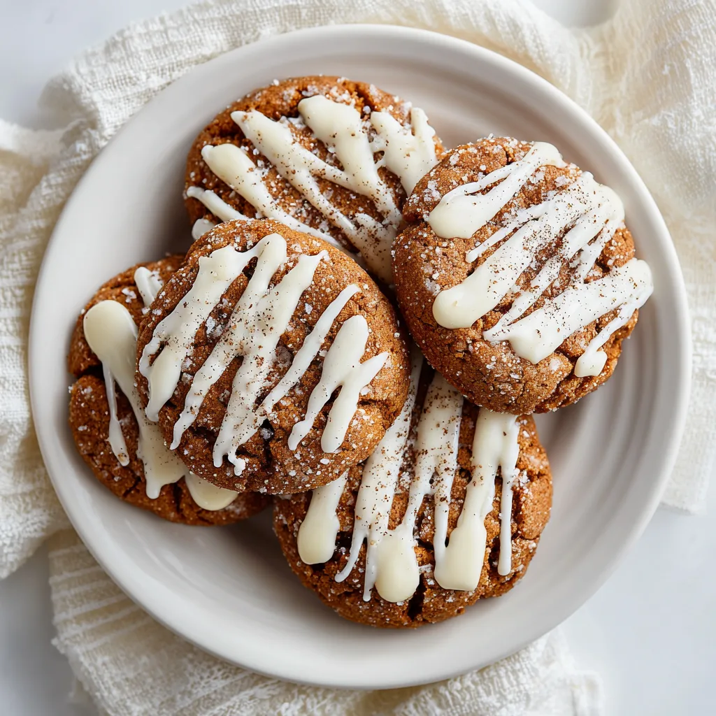Gingerbread Cheesecake Cookies – Cozy and Irresistibly Creamy