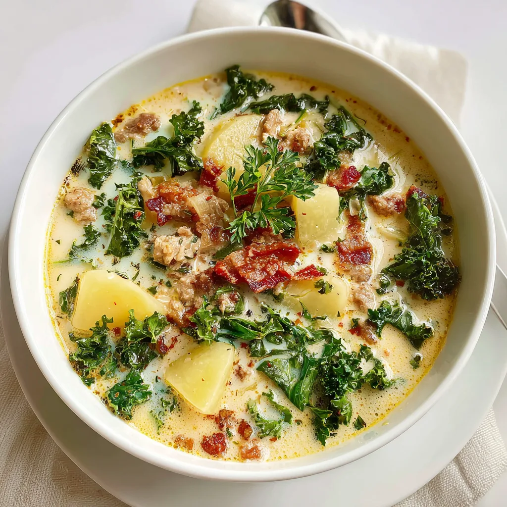 Healthy Slow Cooker Zuppa Toscana Soup – Cozy, Irresistible