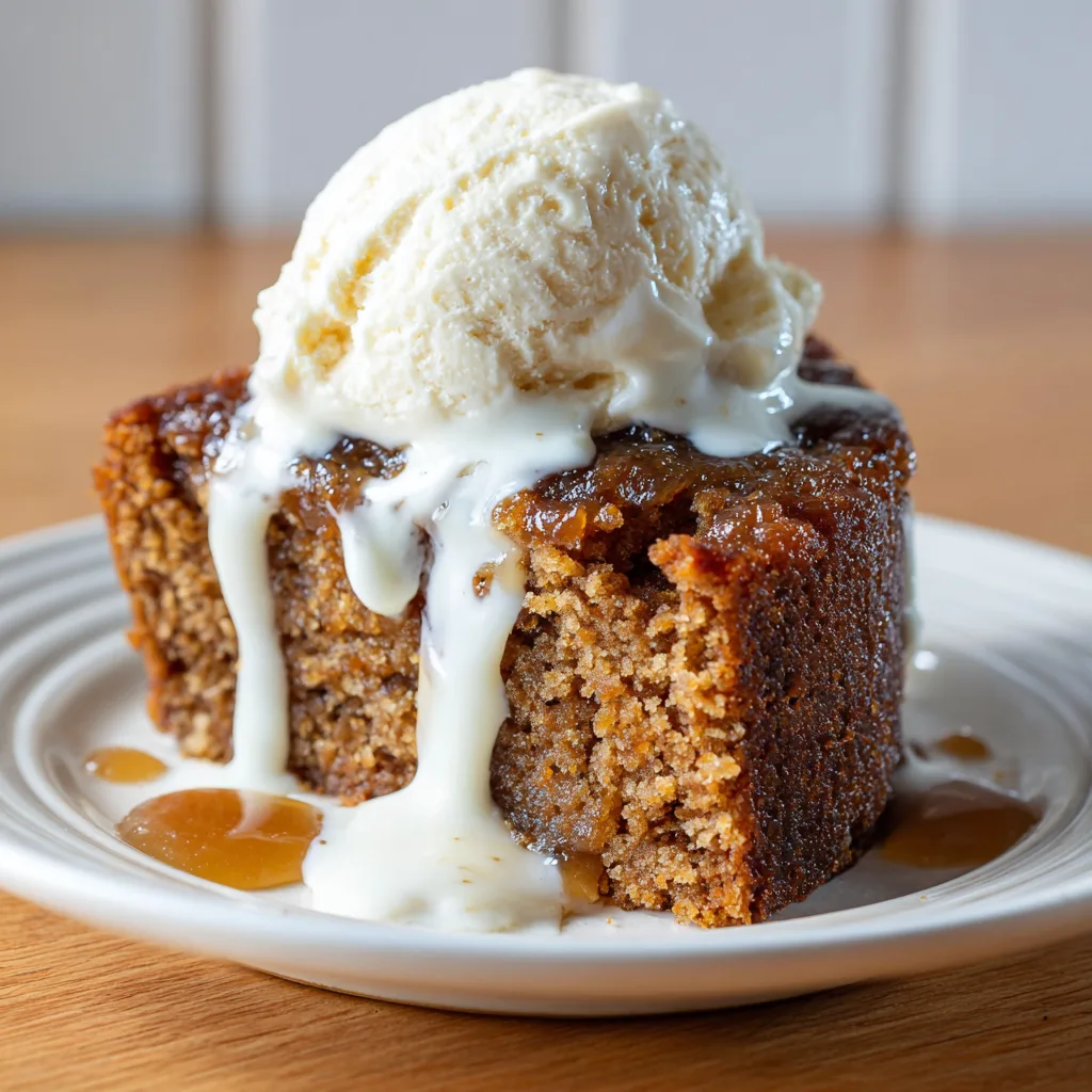 Slow Cooker Gingerbread Pudding Cake – Irresistibly Cozy