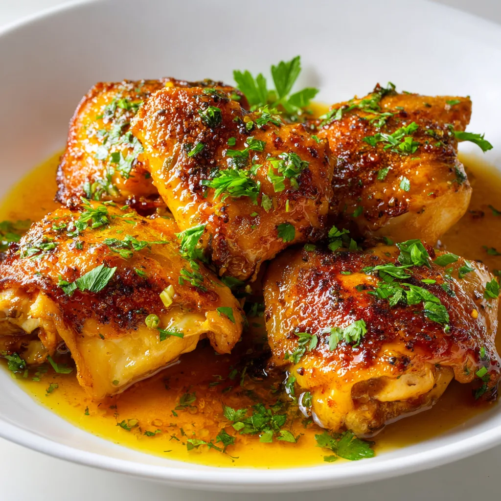 Slow Cooker Hot Honey Chicken