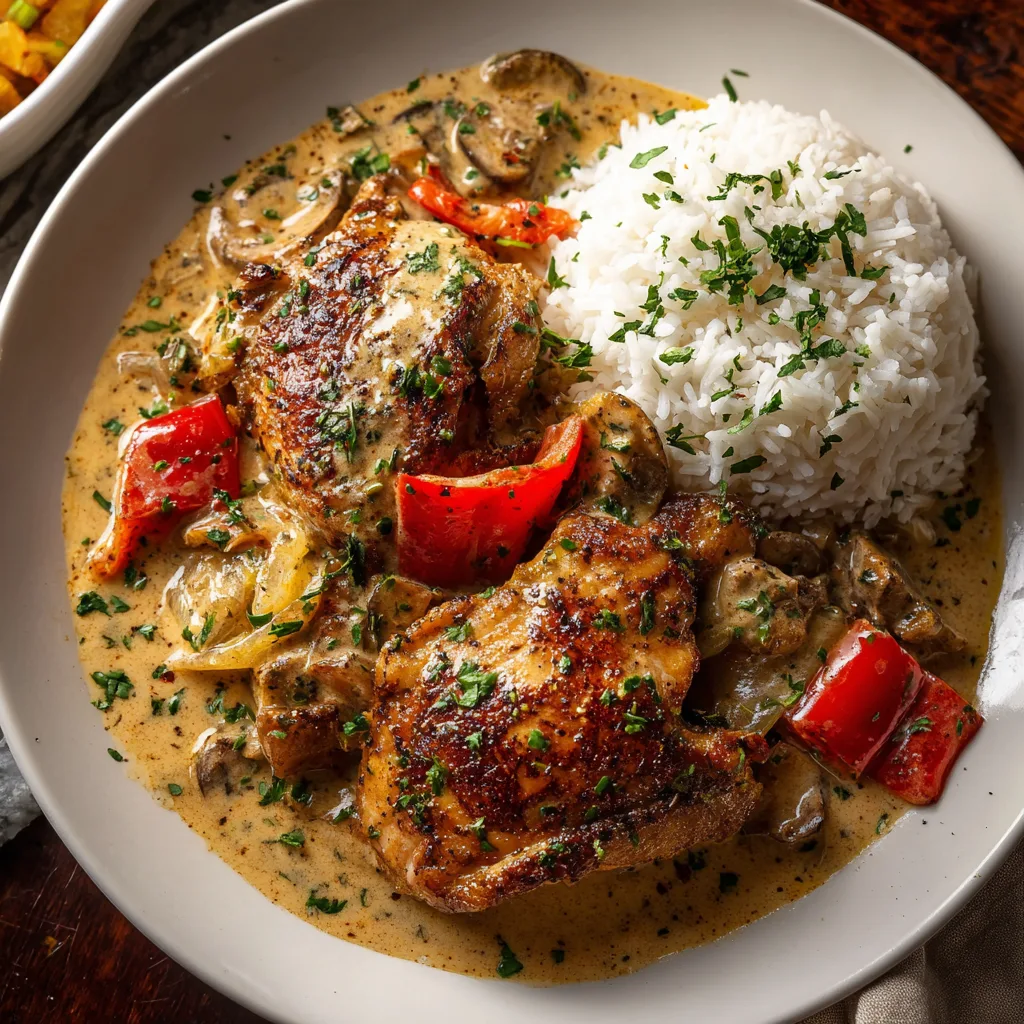 Smothered Cajun Chicken – Irresistibly Creamy Comfort