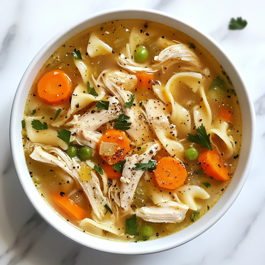 Cozy Gluten-Free Chicken Noodle Soup Recipe | Healthy & Comforting Meal