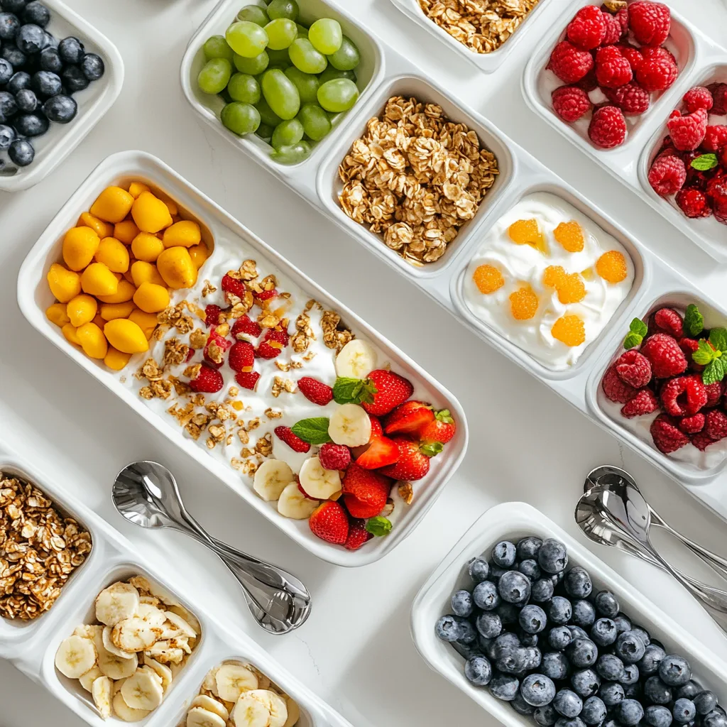 Create Your Own Delicious Yogurt Parfait Station | Healthy & Customizable Snacks