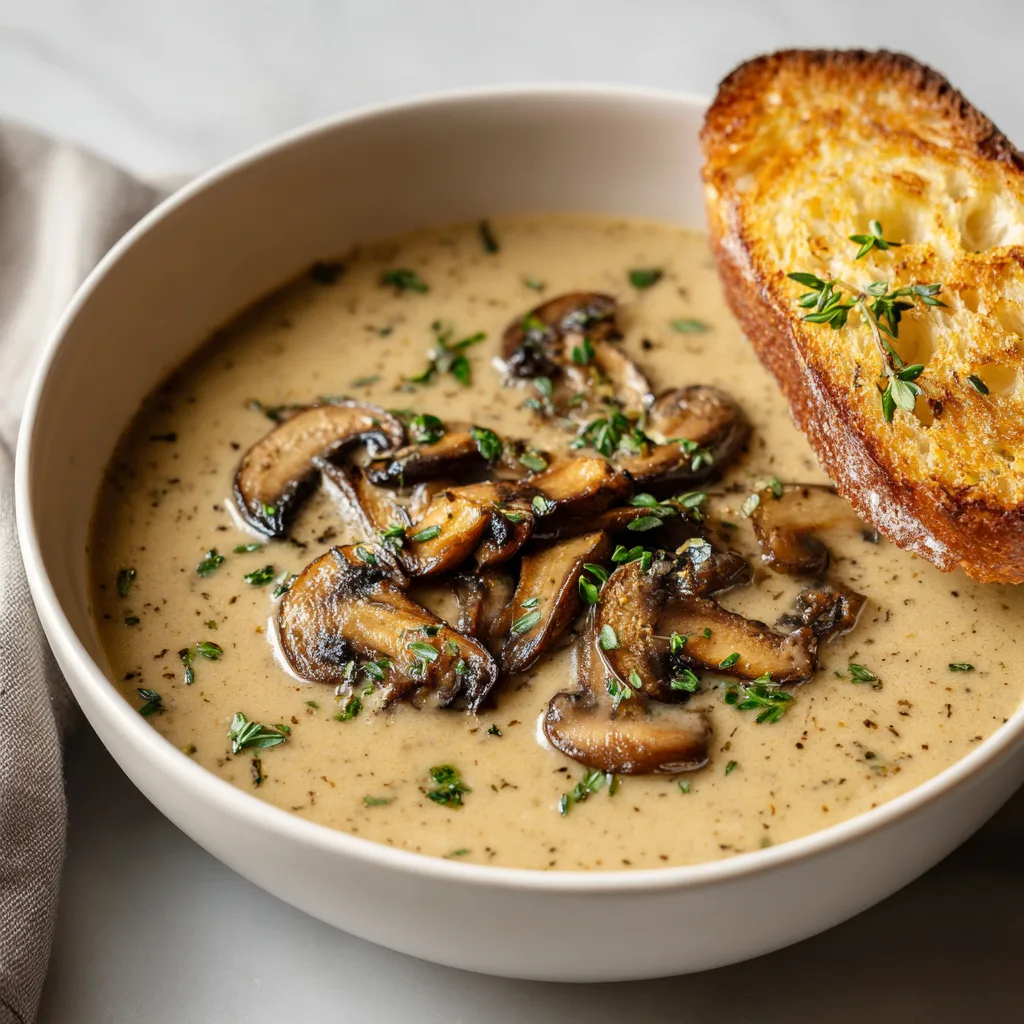 Best Creamy Mushroom Soup – Irresistibly Cozy and Creamy