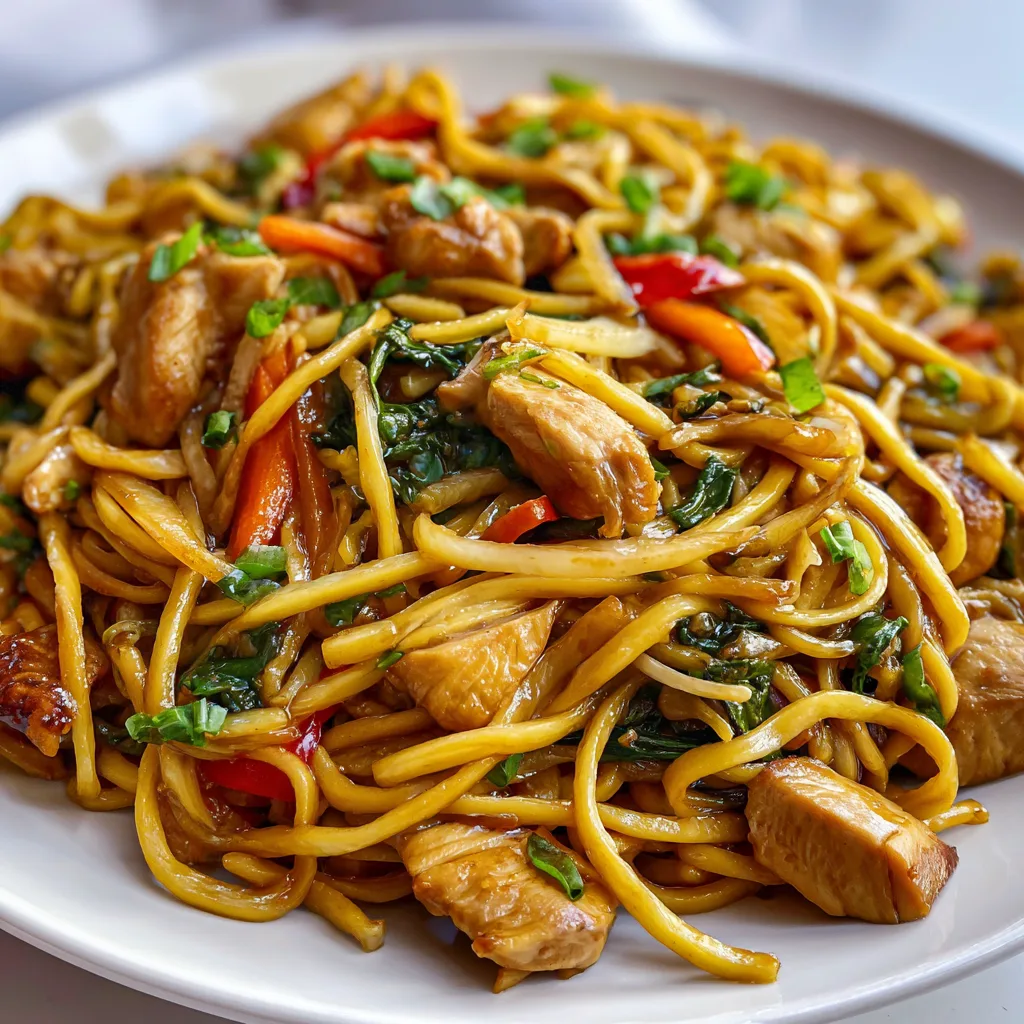 Crockpot Chicken Lo Mein – Cozy, Irresistibly Easy
