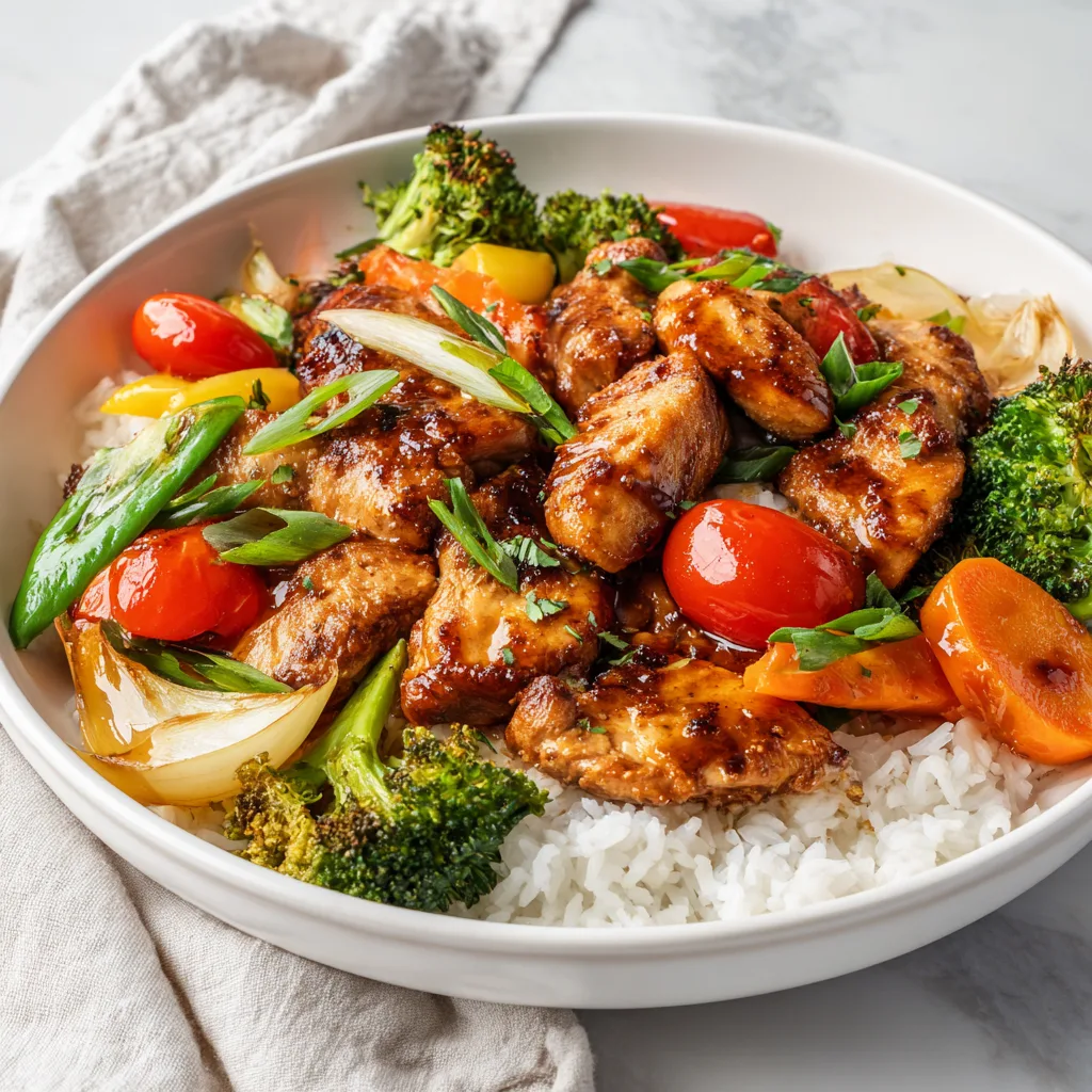 Honey Garlic Chicken and Veggies – Cozy, Irresistible Flavor