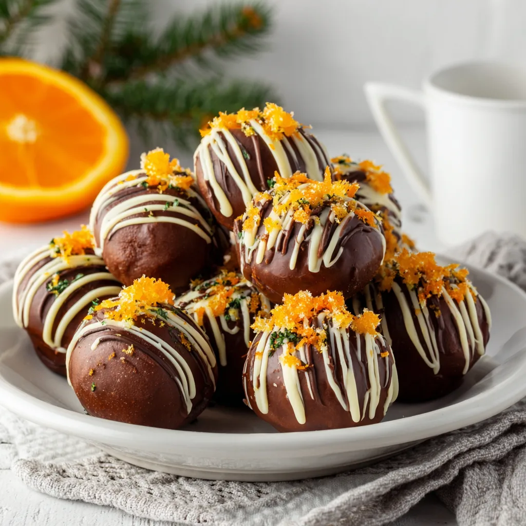 Orange Chocolate Christmas Truffles – Irresistible &amp; Cozy