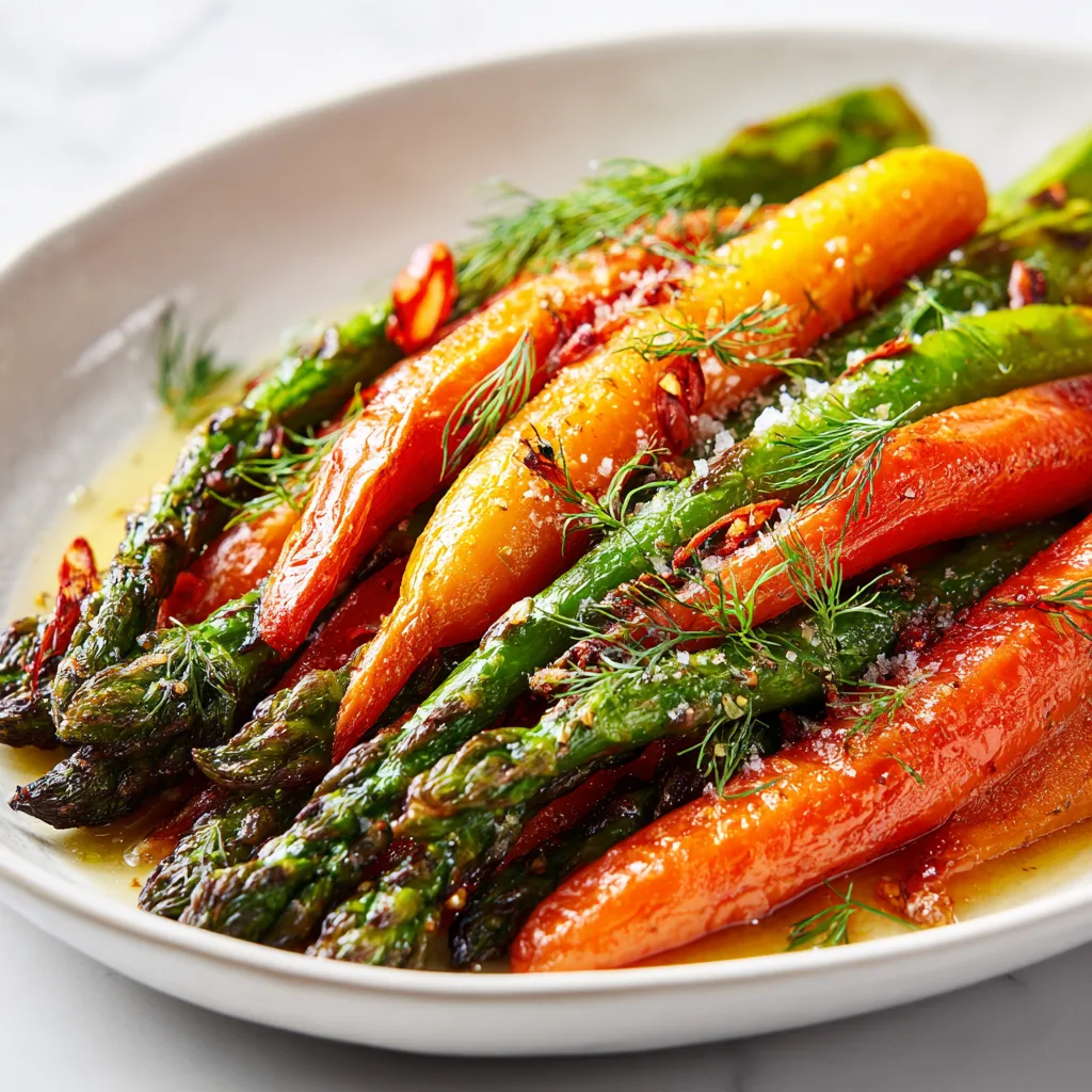Roasted Asparagus and Carrot – Irresistible and Cozy