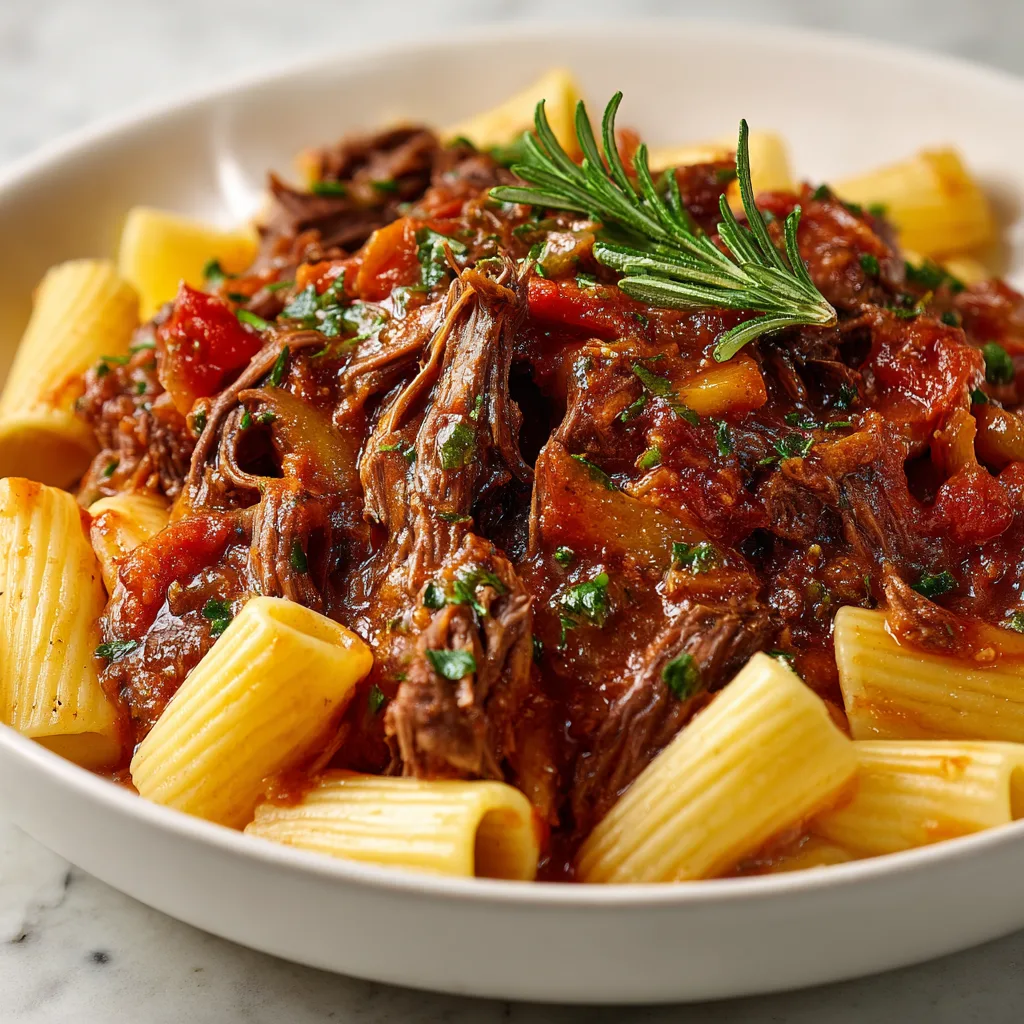 SLOW COOKER ITALIAN BEEF RAGU – Cozy, Irresistibly Rich