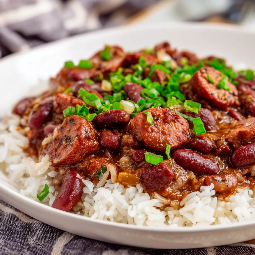 Slow Cooker Cajun Red Beans and Rice – Deliciously Cozy