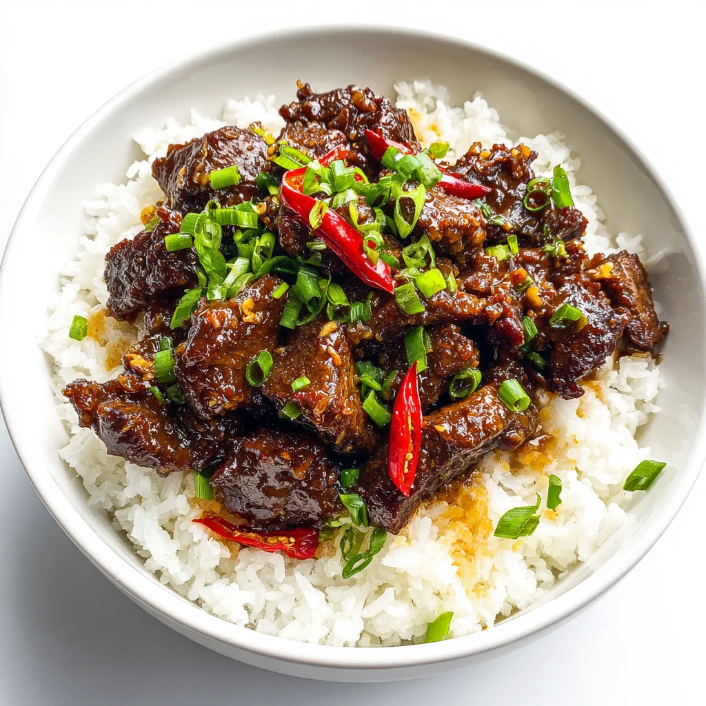 How to Serve Slow Cooker Mongolian Beef for Maximum Enjoyment