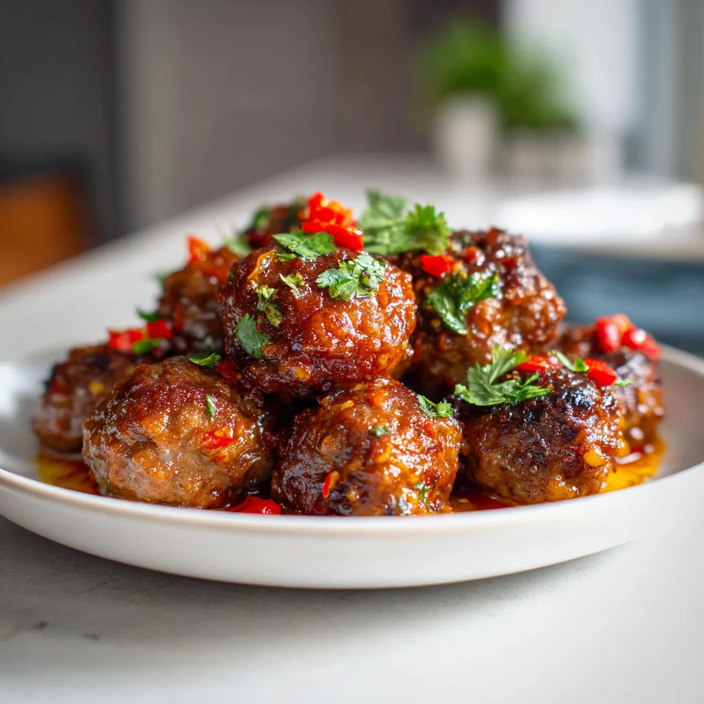 Sweet Chili Meatballs – Deliciously Easy and Irresistible