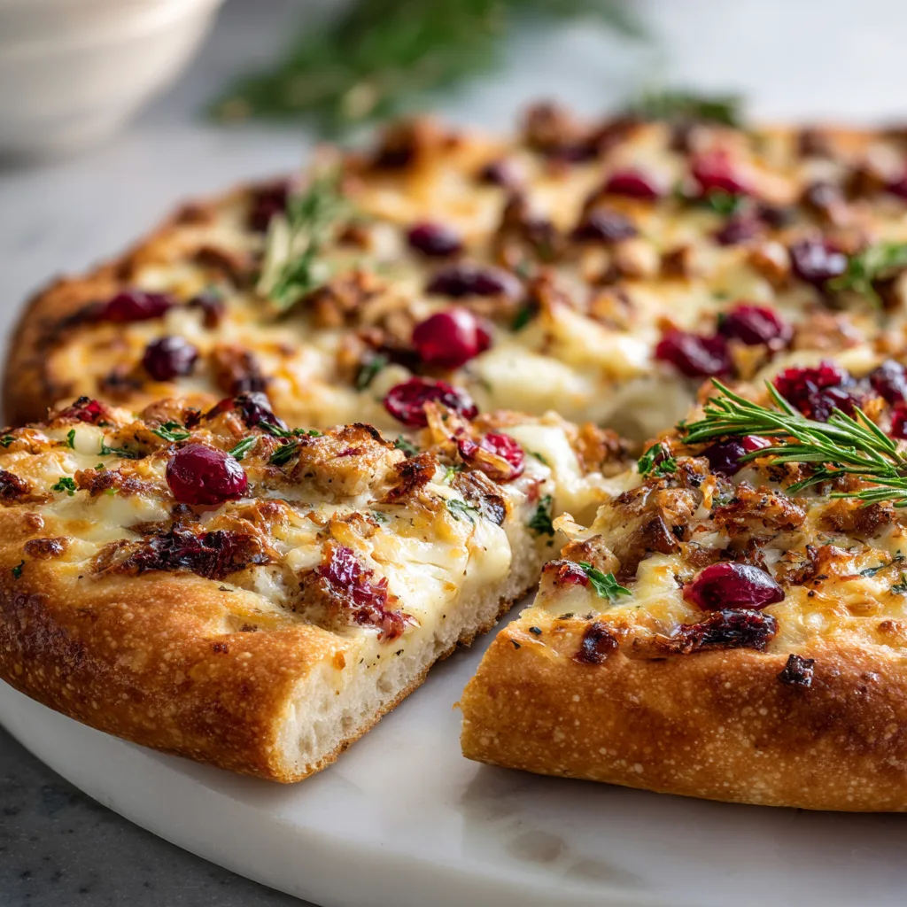 Thanksgiving Pizza – The Gunny Sack – Irresistible and Cozy