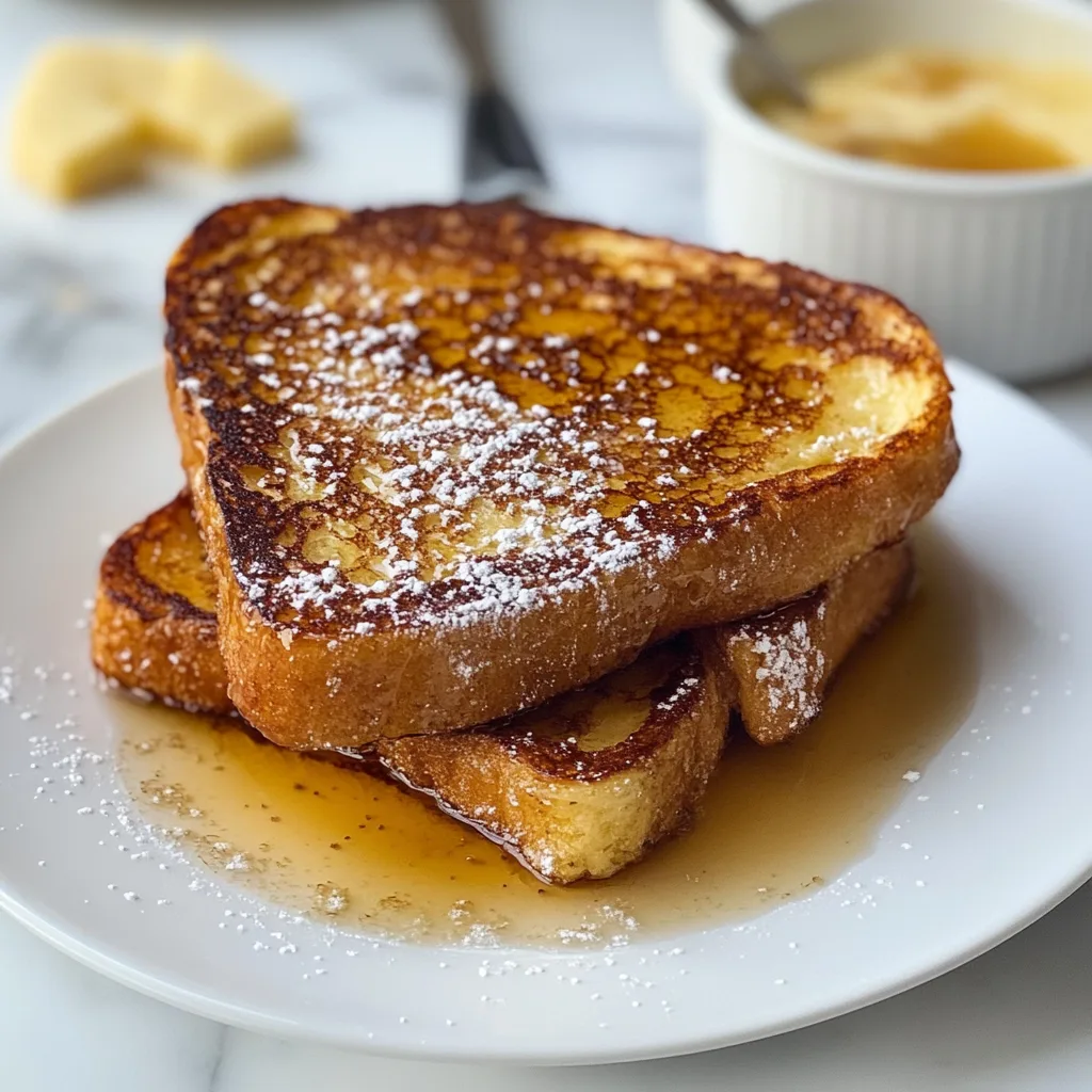 Panettone French Toast – Cozy and Irresistibly Golden