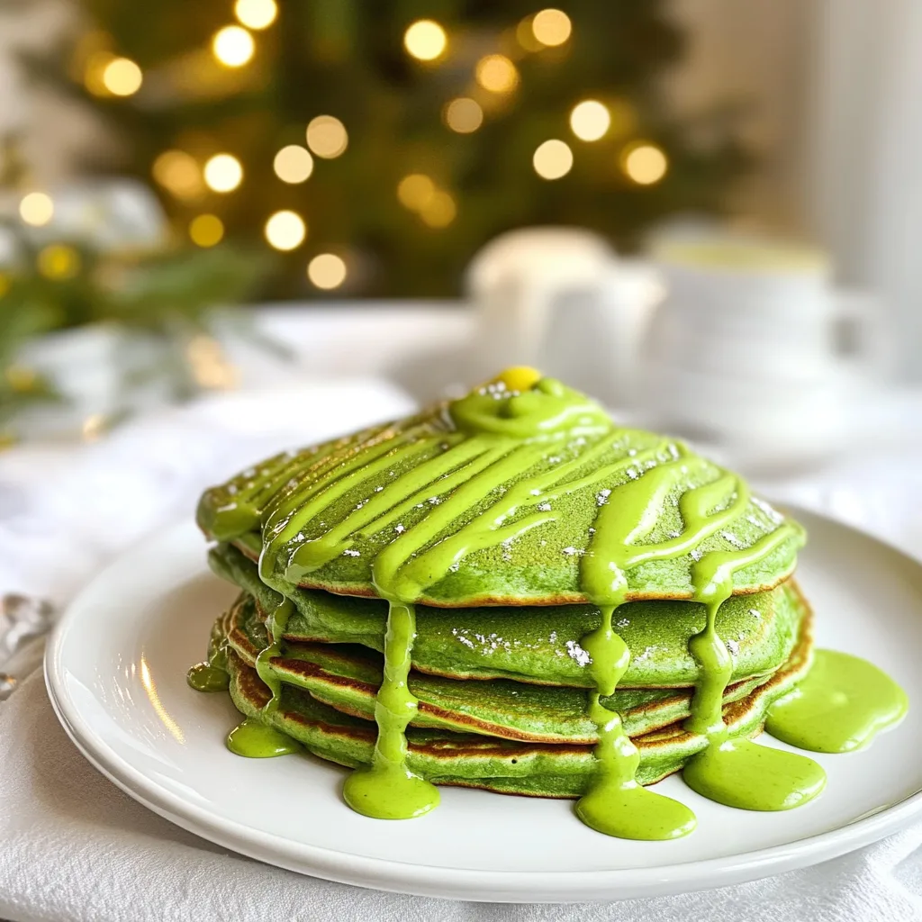 Grinch Green Pancakes – Cozy and Irresistible