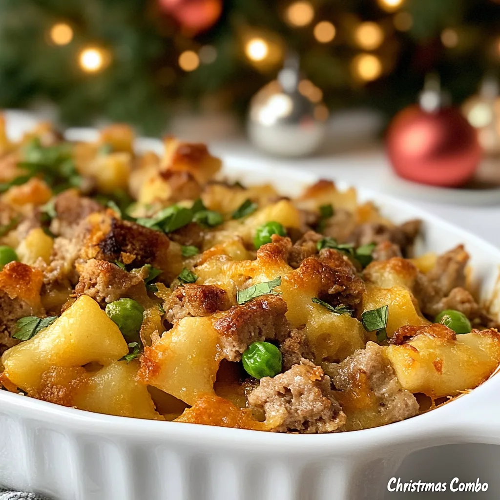 Make-Ahead “Christmas Combo” Casserole – Cozy, Irresistible