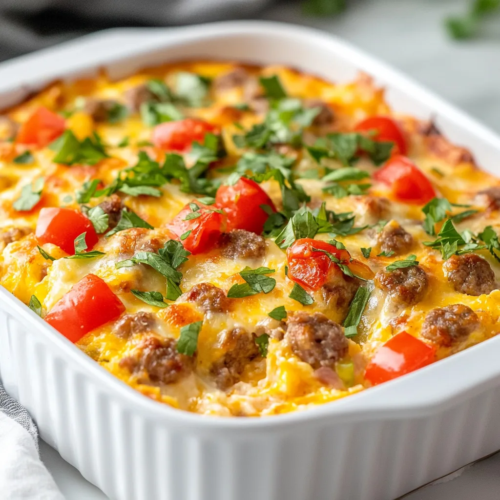 Make-Ahead Breakfast Casserole – Warm & Delicious