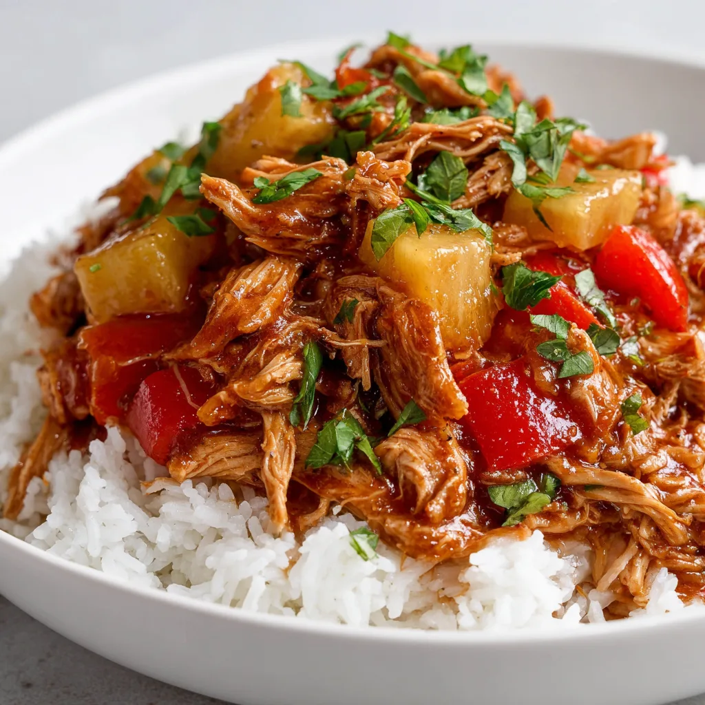 Sweet Hawaiian Crockpot Chicken – Irresistibly Cozy & Easy