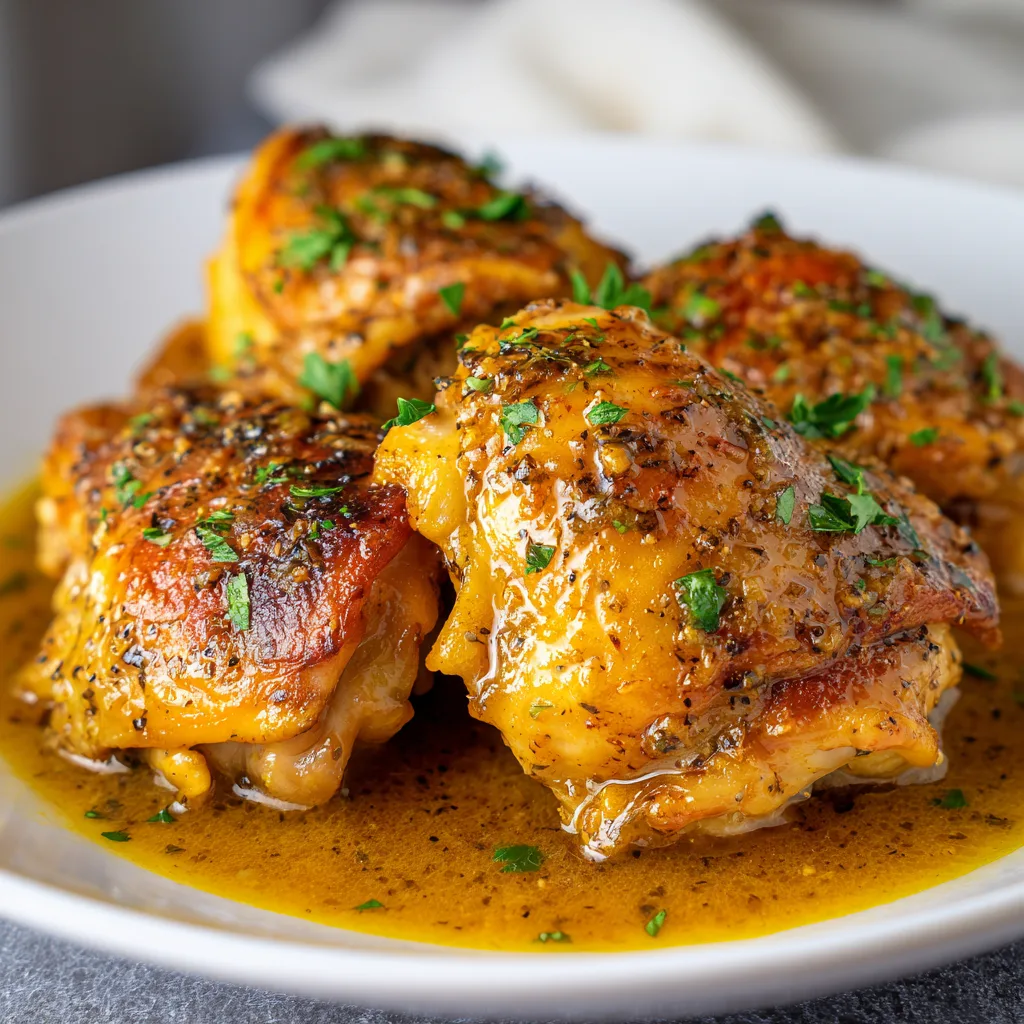 slow cooker Honey Mustard Chicken – Easy, Comforting Bliss