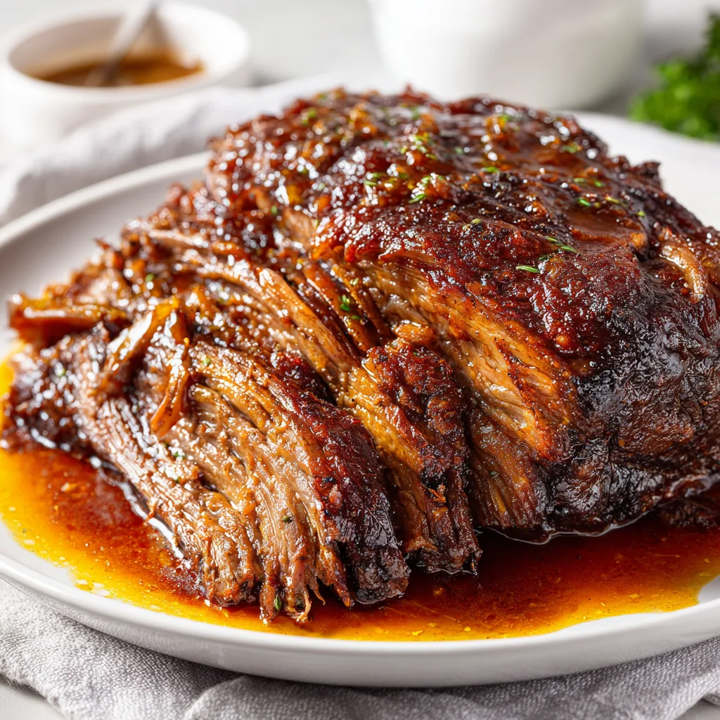 slow cooked beef brisket