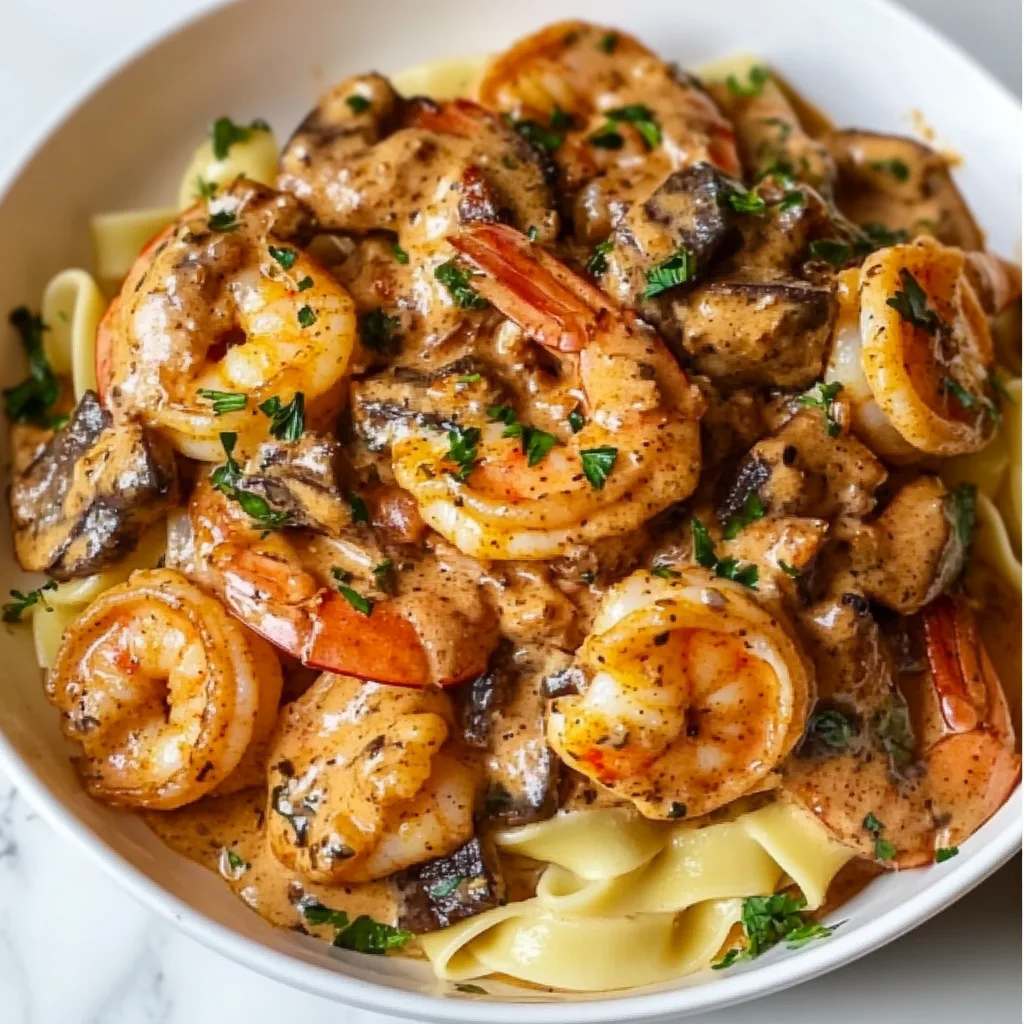 Blackened Shrimp Stroganoff: Creamy, Spicy &amp; Irresistible Flavor!