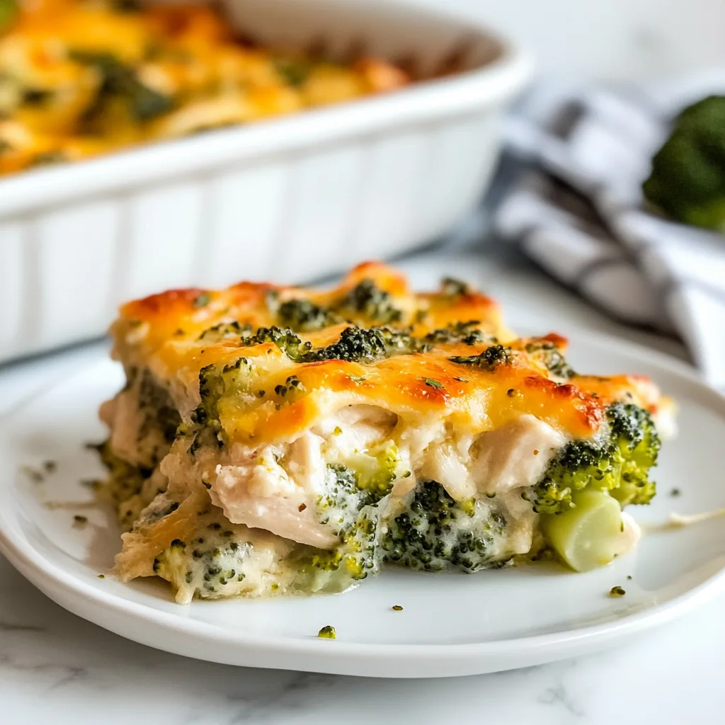 Broccoli Chicken Divan Casserole: Irresistibly Creamy &amp; Easy Delight!