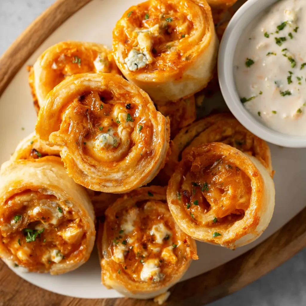 Buffalo Chicken Pinwheels: Irresistibly Spicy, Easy & Delicious!