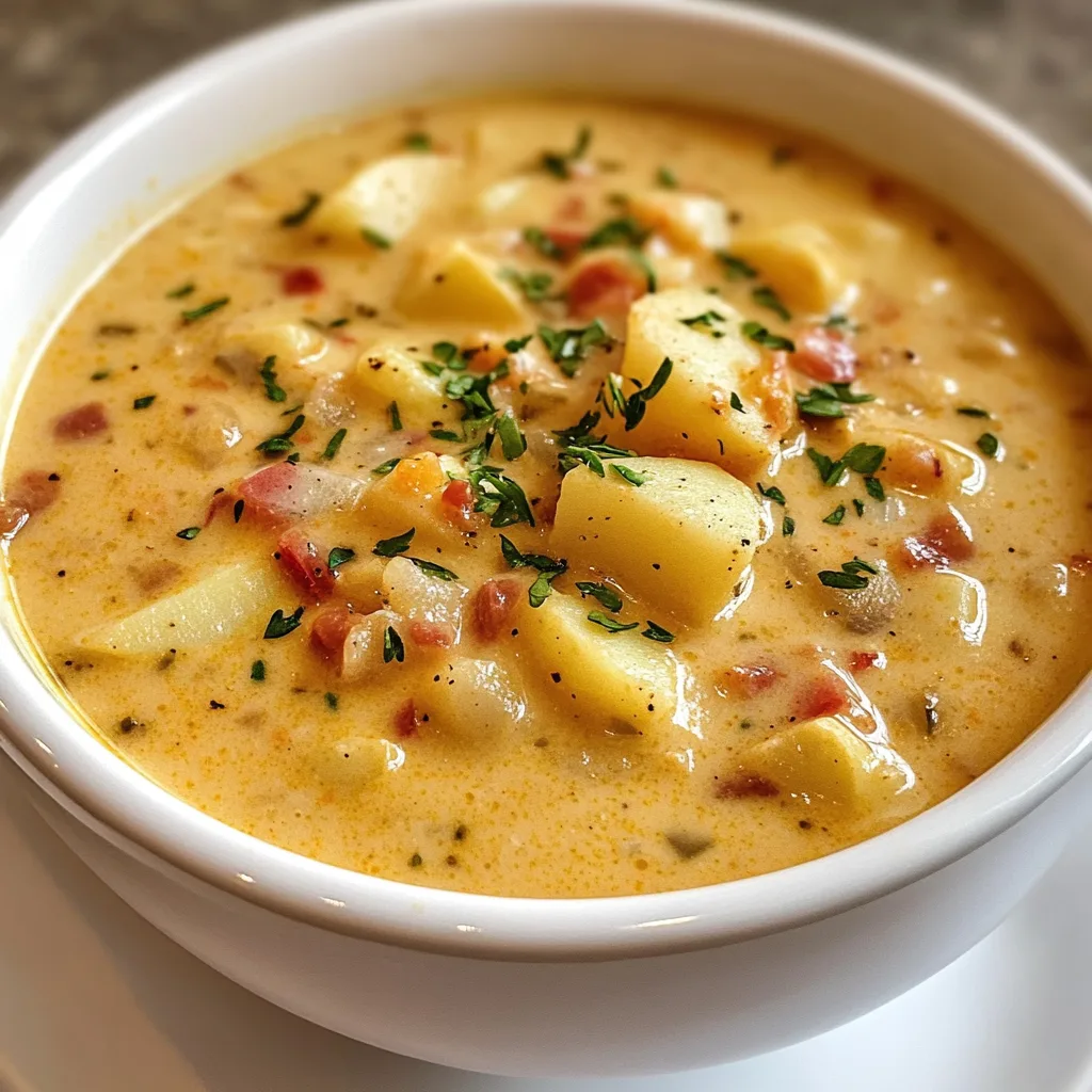 Cajun Potato Soup: Irresistibly Creamy & Spicy Comfort in Every Spoon!