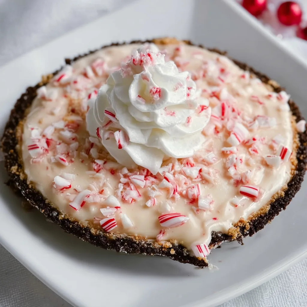 Candy Cane Pie Recipe: Irresistibly Sweet & Festive Delight!