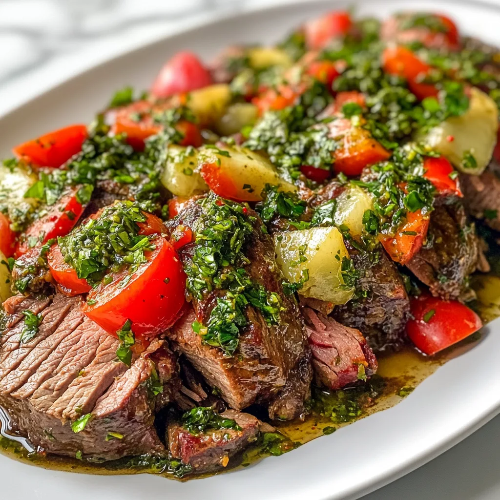 Chimichurri Beef Tender Pot Roast - Juicy, Flavor-Packed Delight!