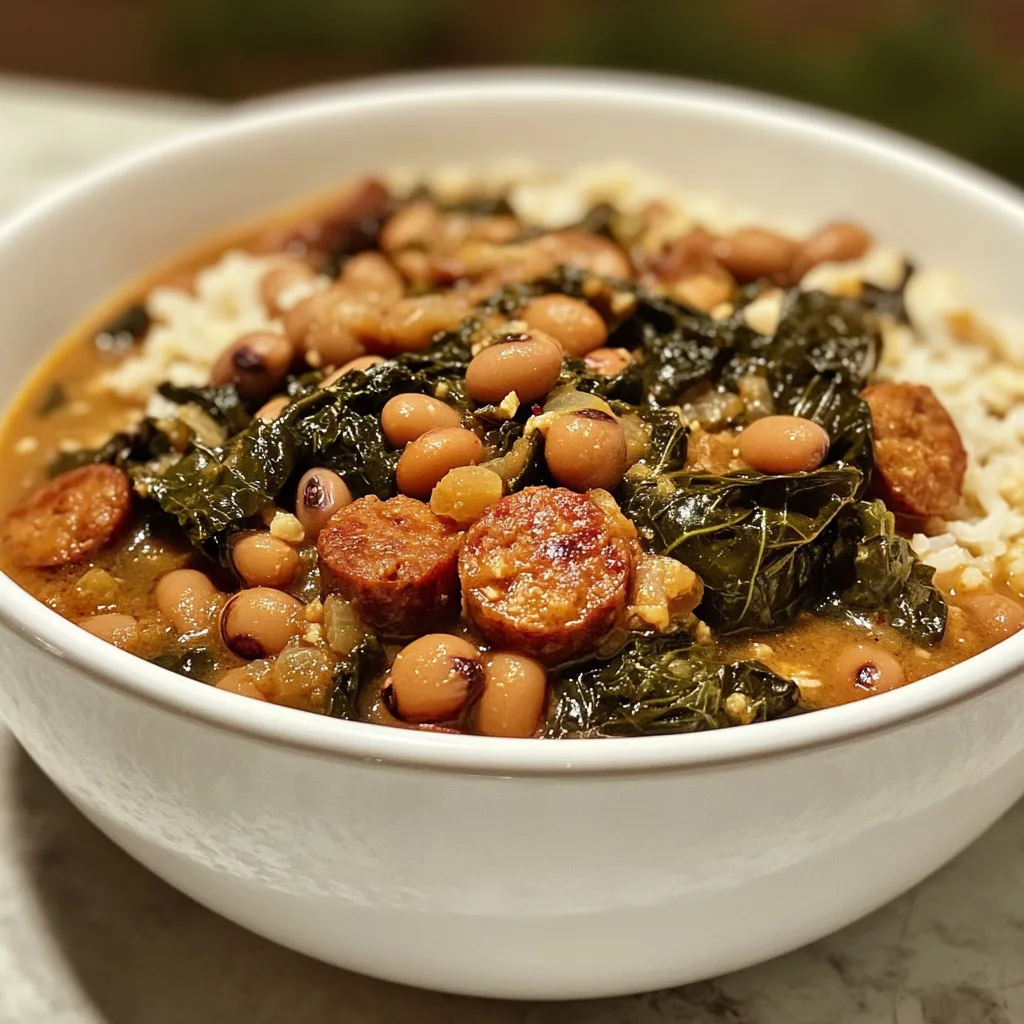 Crockpot Black Eyed Peas & Collard Greens: Comfort in Every Bite!