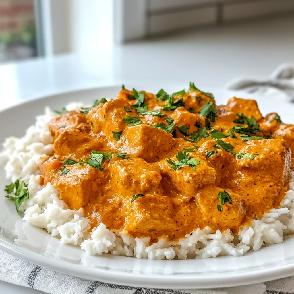 Crockpot Cottage Cheese Tikka Masala: Irresistibly Creamy &amp; Easy!