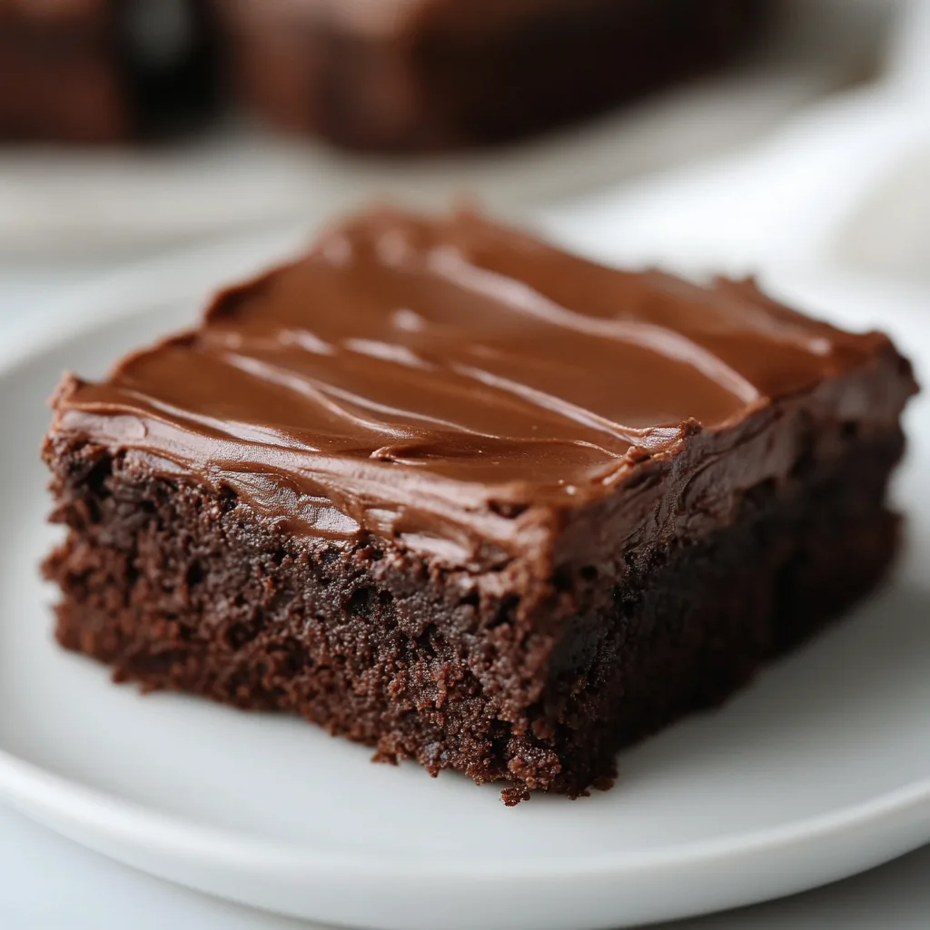 Easy Frosted Texas Brownies: Irresistibly Gooey &amp; Delicious!