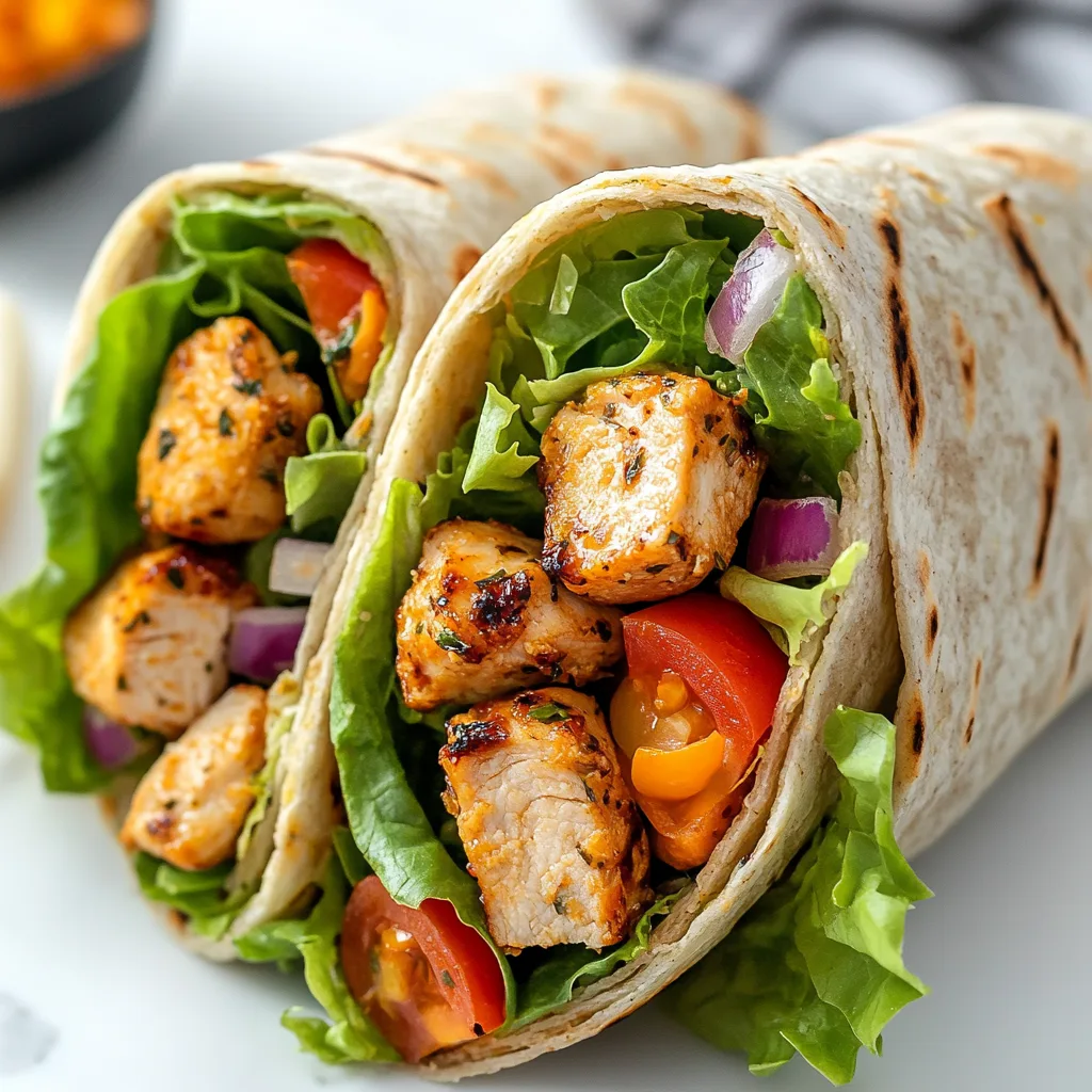 Garlic Chicken Wraps: Irresistibly Delicious &amp; Easy to Make!