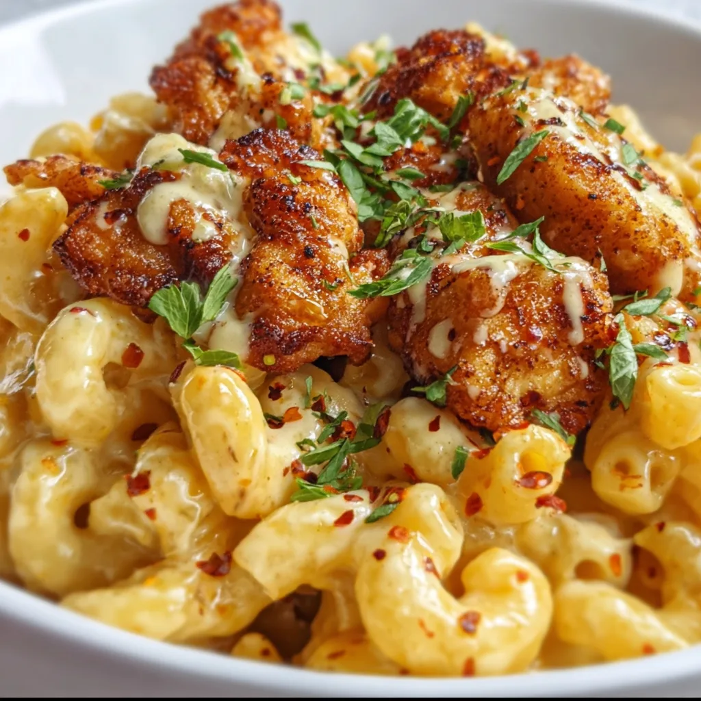 Honey Pepper Chicken Mac & Cheese: Irresistibly Creamy Comfort Food!
